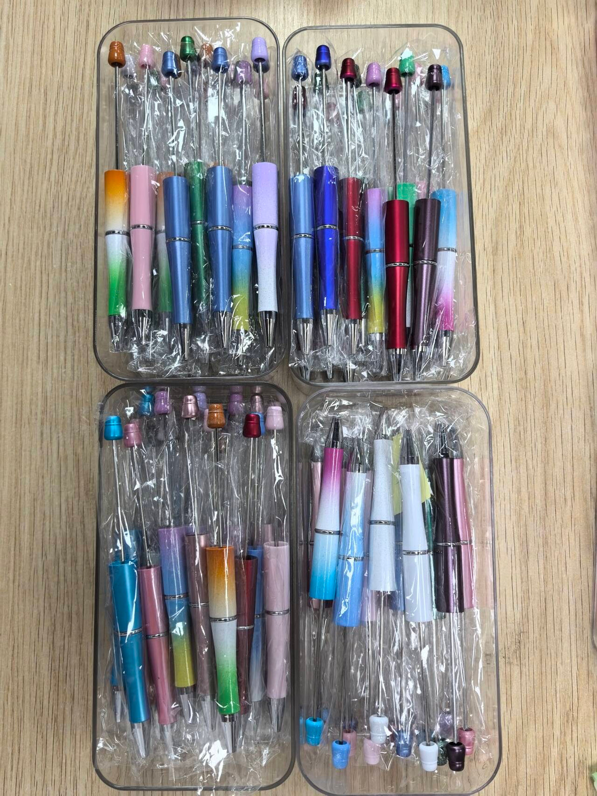 DIY bead pen toppers